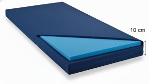 מזרון ספוג כחול קשיח לילדים גובה 10 ס"מ